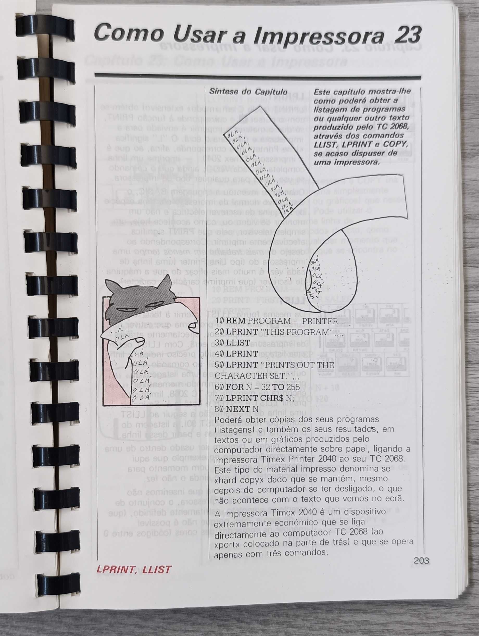 Manual do Utilizador Timex 2068