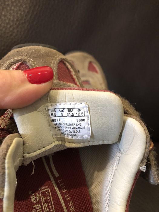 Tennis Timberland tamanho 21,5