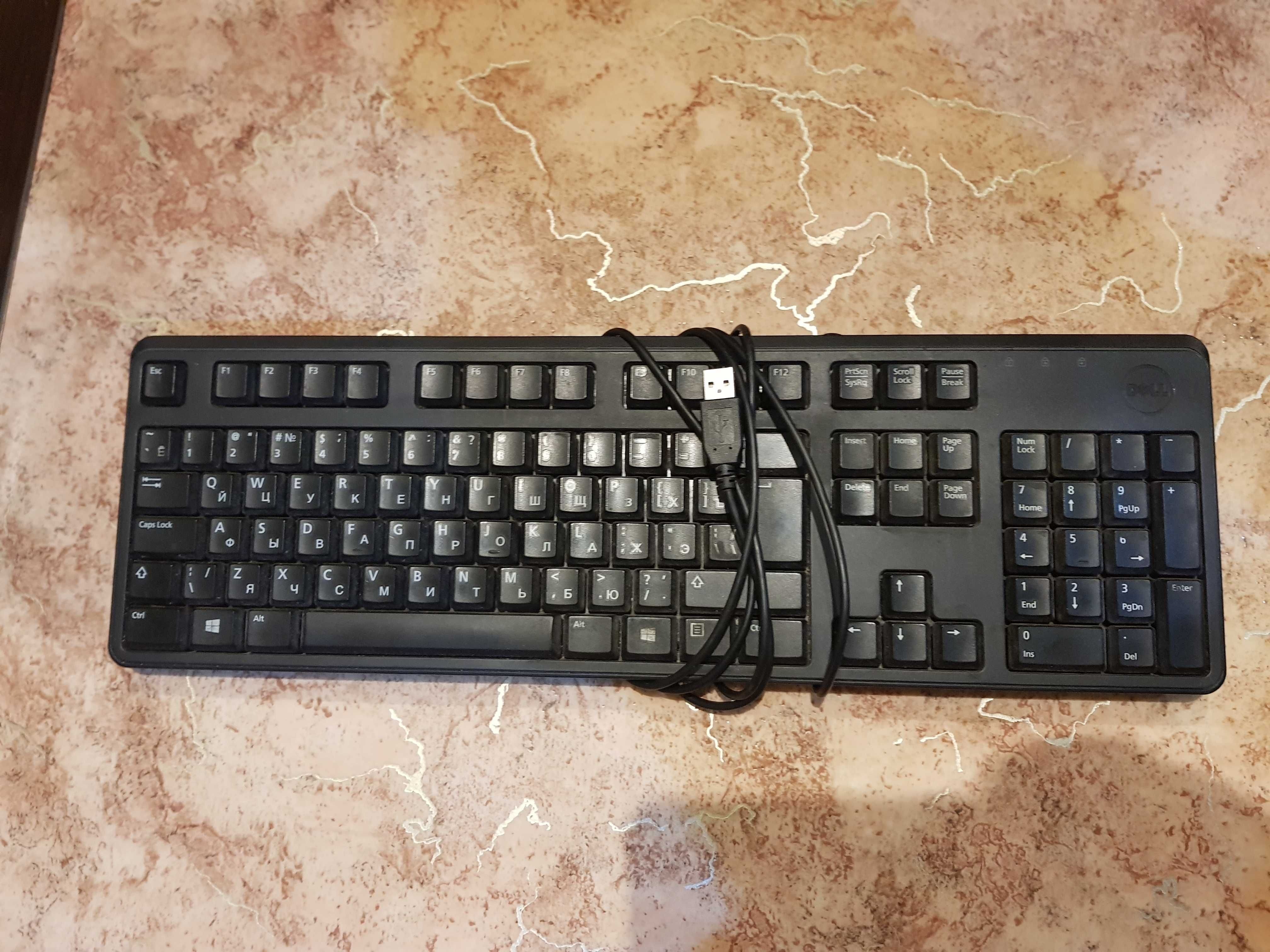 Клавіатура Dell KB212-B USB 1,8 м Оригінал!