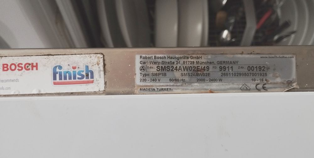 Máquina loiça Bosch Silence