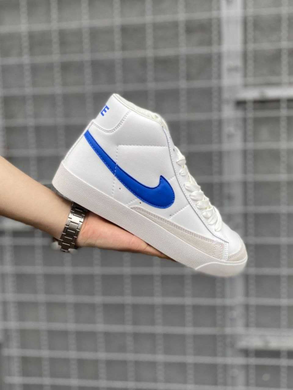 Nike Blazer Mid 77 white & blue