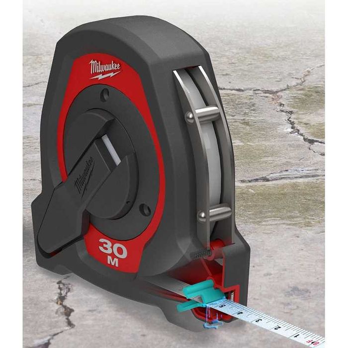 Рулетка геодезична в закритому корпусі LTC Milwaukee 30м