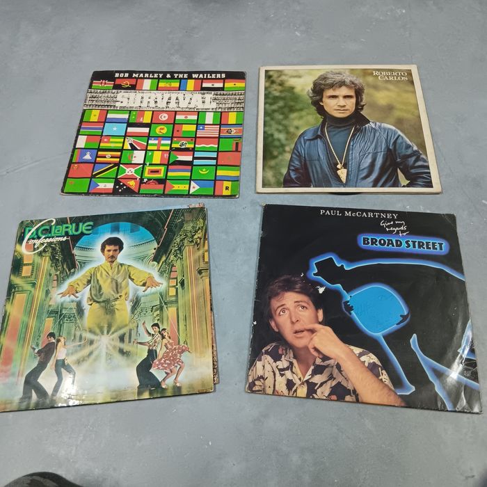 Radio gira discos antigo, discos de vinil