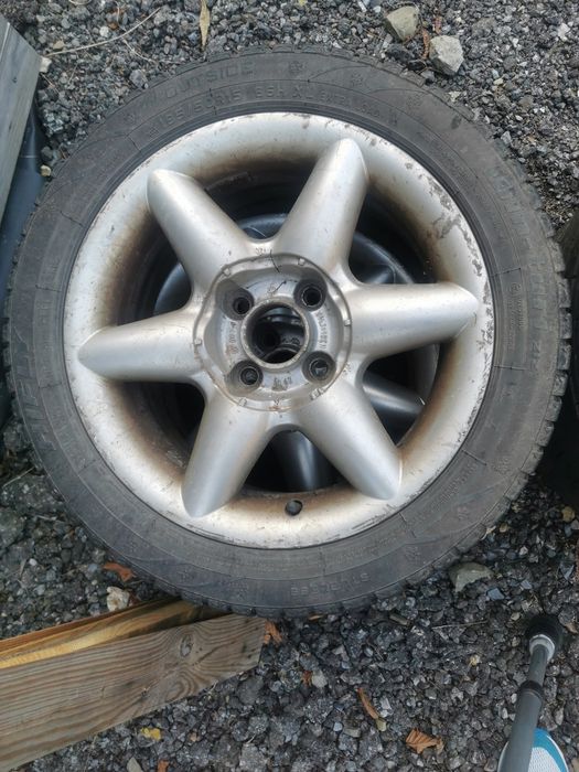 Felgi plus opony Peugot 206cc