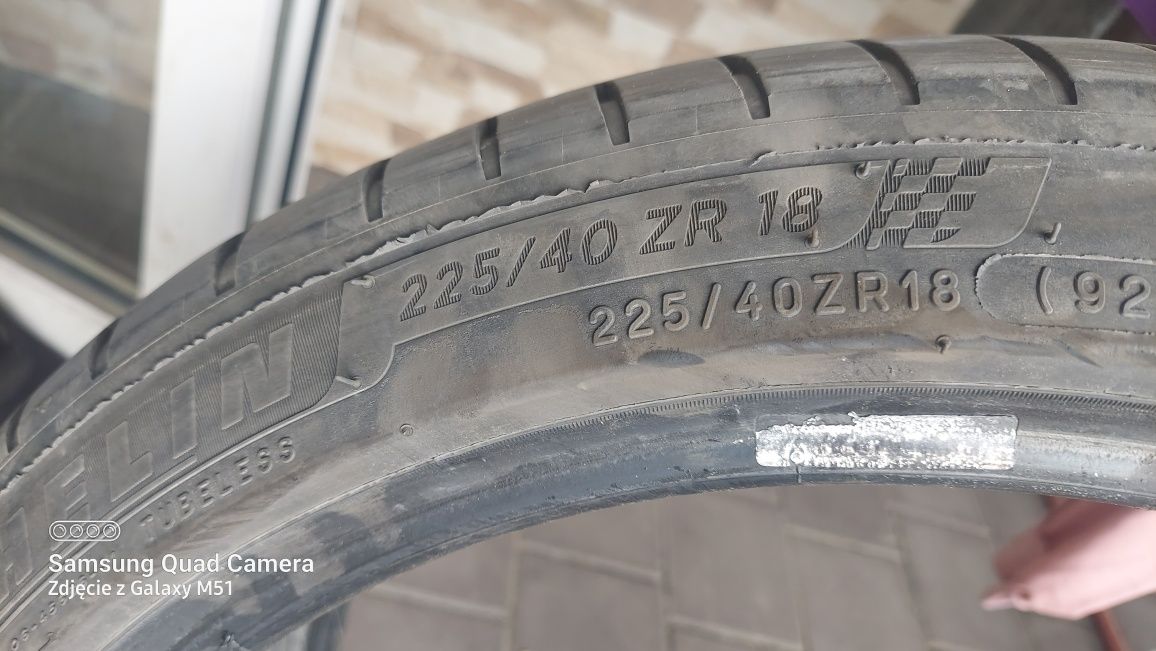 Michelin pilot sport 4 225x40x18