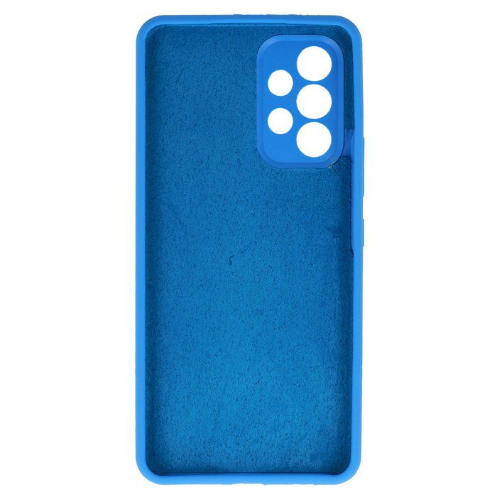 Silicone Lite Case Do Samsung Galaxy A53 5G Niebieski