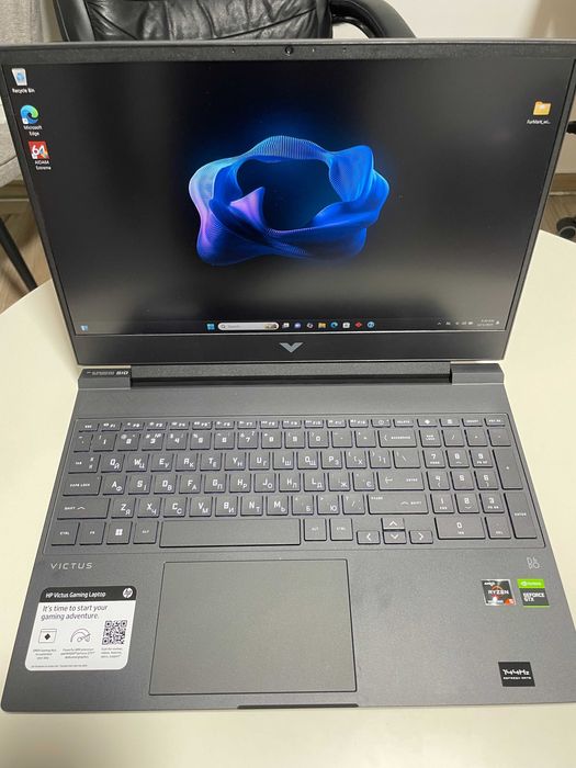Ігровий Ноутбук HP Victus 15-FB0121NR /Ryzen 5 5600H/16/512/GTX 1650