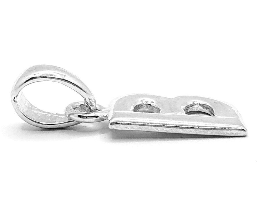 Wisiorek srebrny pr.925 litera B