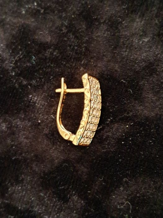 Сережки нові, мед.золото