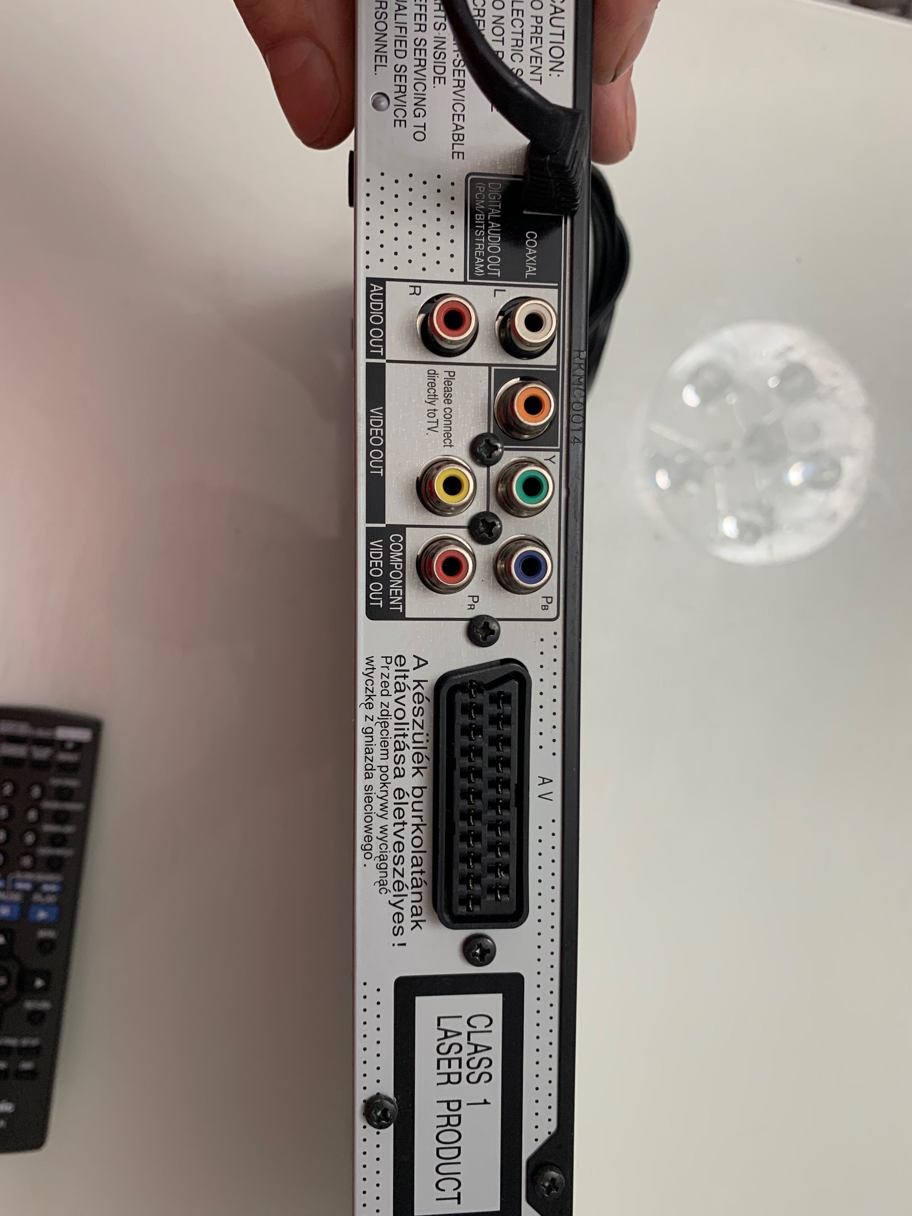 Odtwarzacz CD, DVD Panasonic DVD-S33 plus pilot, sttan BDB