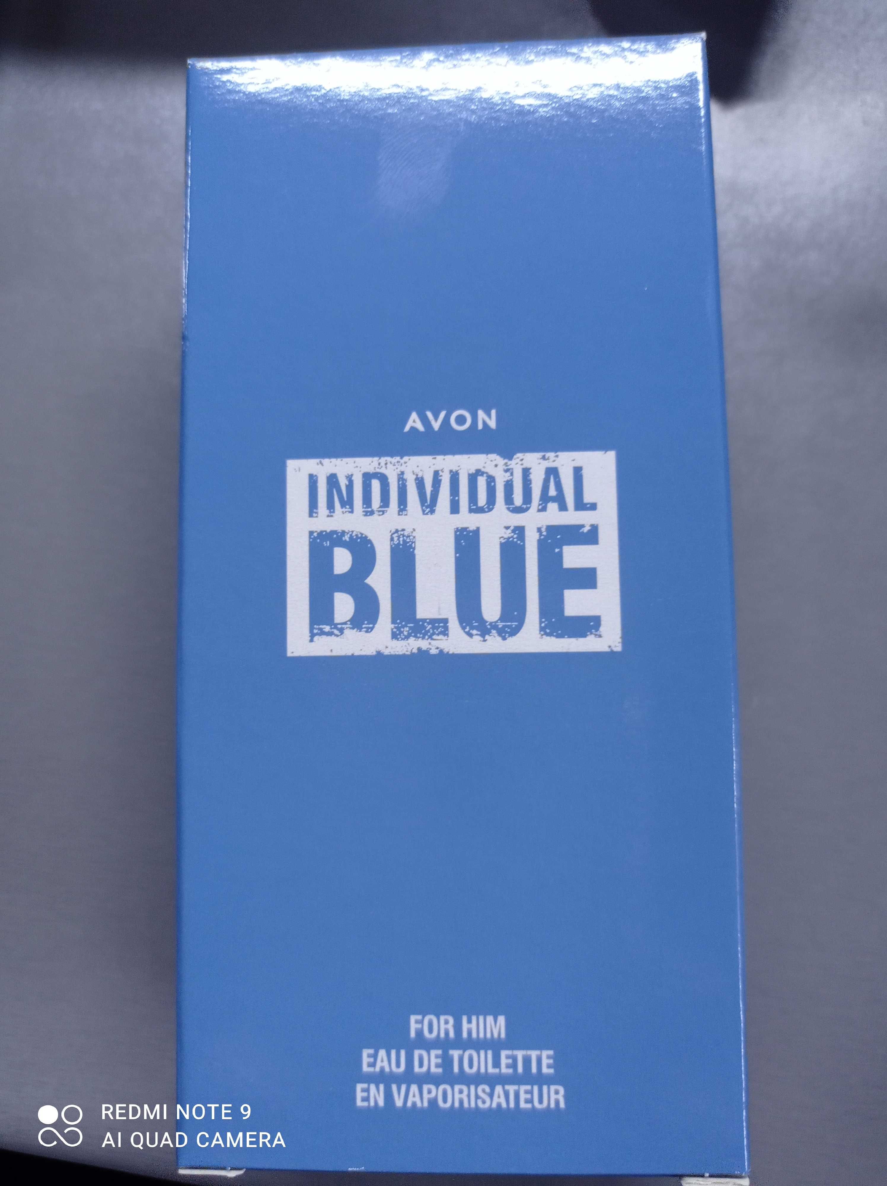 Woda toaletowa Avon, INDIVIDUAL BLUE.