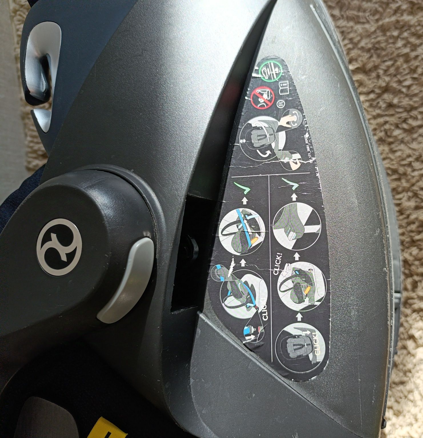 Автокрісло/автолюлька 0+ Cybex Cloud Z і-Size Plus