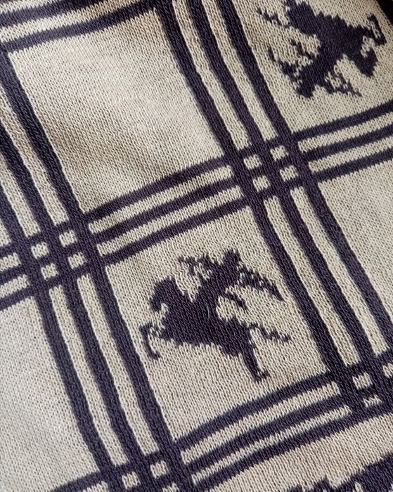 Вінтажний двохсторонній кашеміровий шарф Burberry (оригінал).