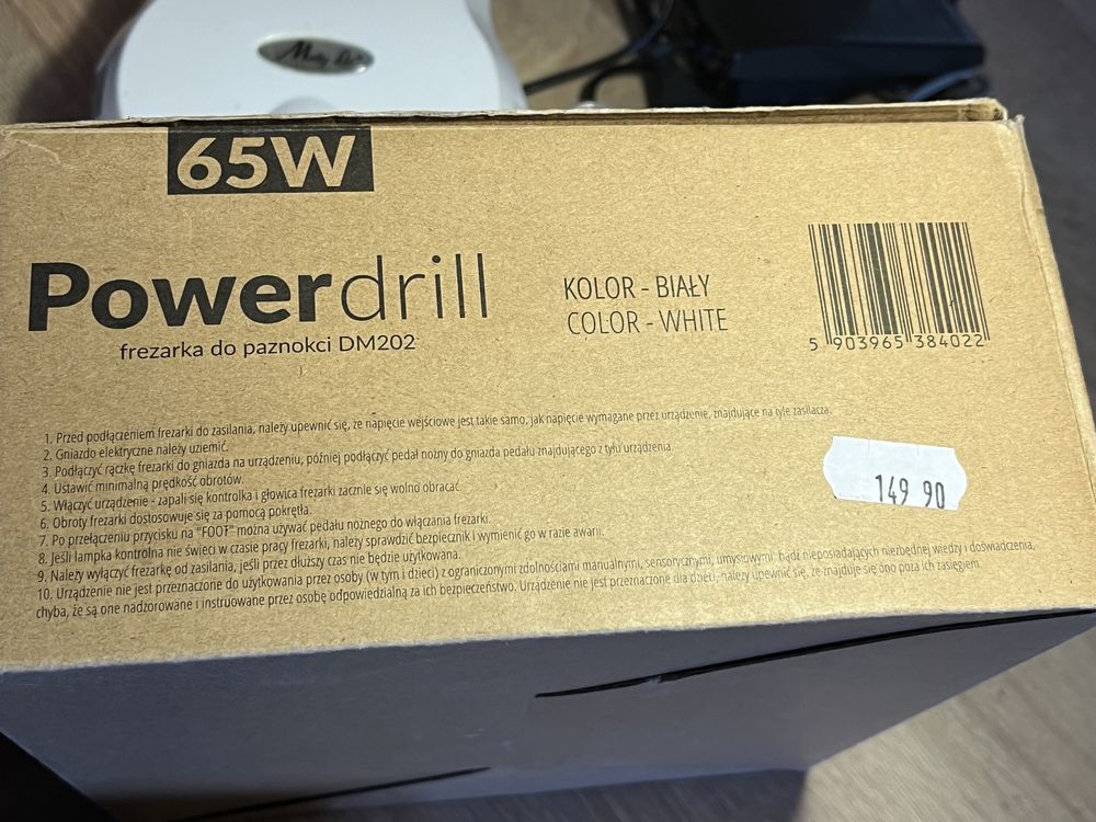 Frezarka powerdrill DM202 biała