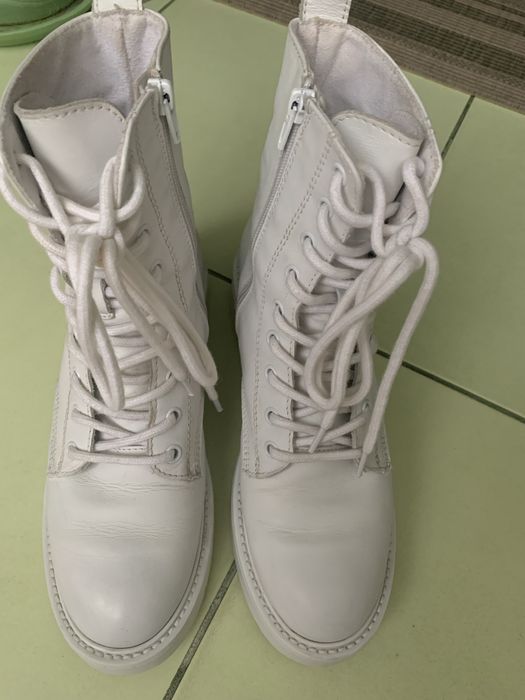 Шкіряні чоботи, черевики, ботинки Steve Madden Tornado
