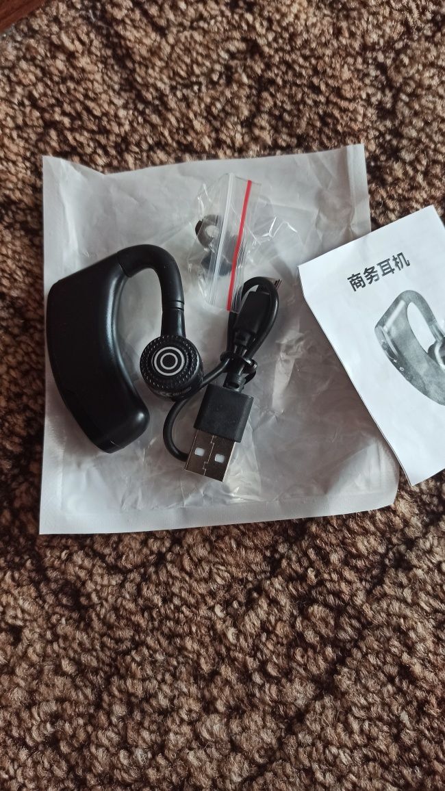 Słuchawka bluetooth douszna nowa