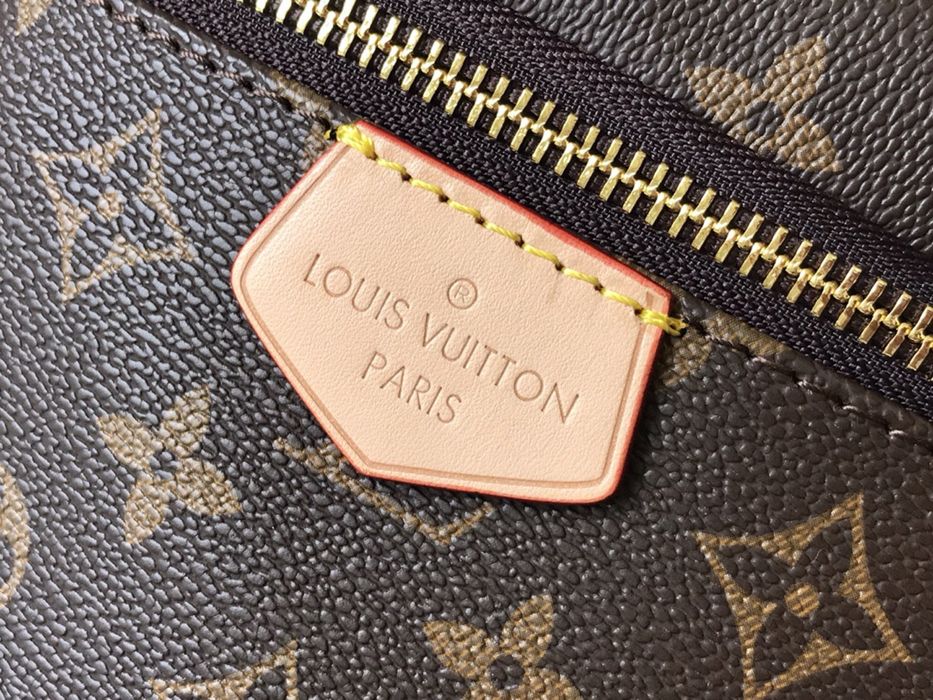 Бананка жіноча Louis Vuitton bumbag коричнева женская луі вітон шкіра