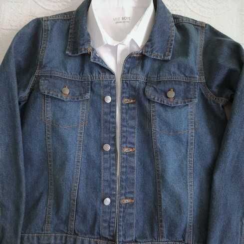 Bluza, kurtka jeansowa dla chłopca - 158 cm