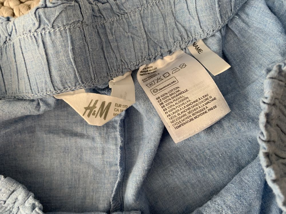 2 szt spodenki Szorty H&M rozm 170