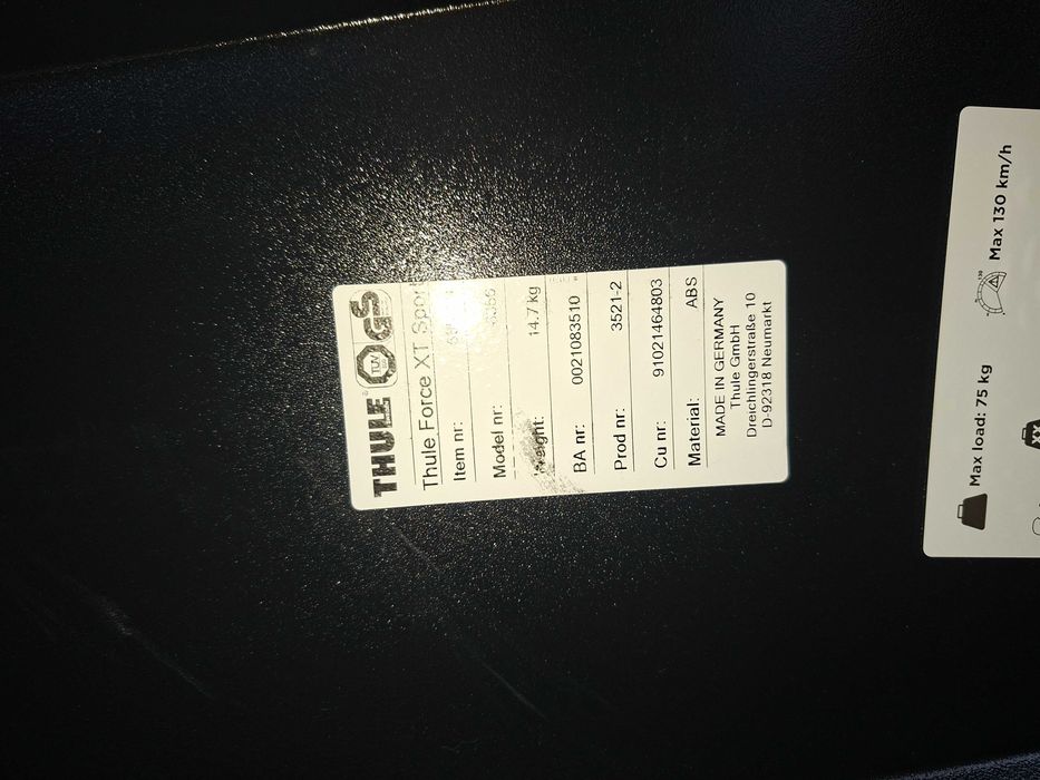 Thule Forc XT Sport