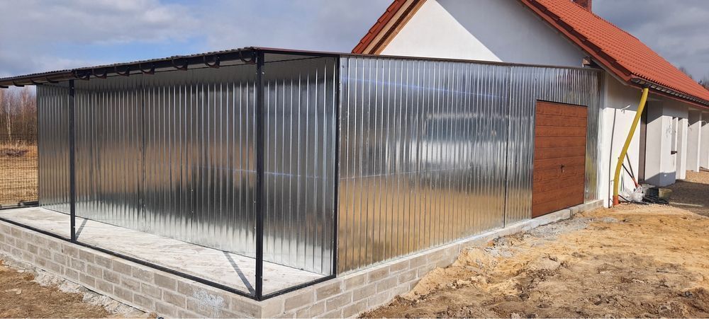 Garaż blaszany 3 na 5 garaże blaszaki Producent Krótki termin