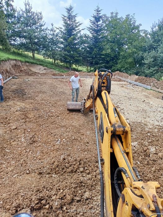 Prace ziemne podbudowy