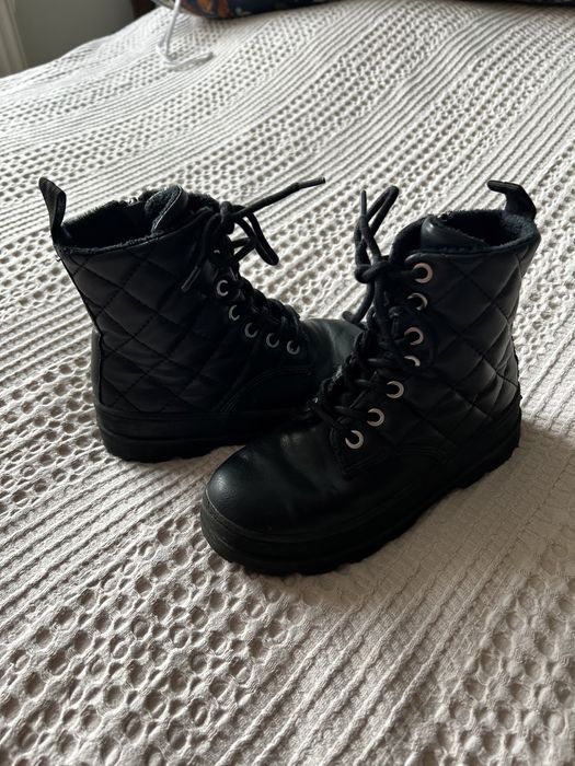 Kozaki H&M botki buty trapery r.31