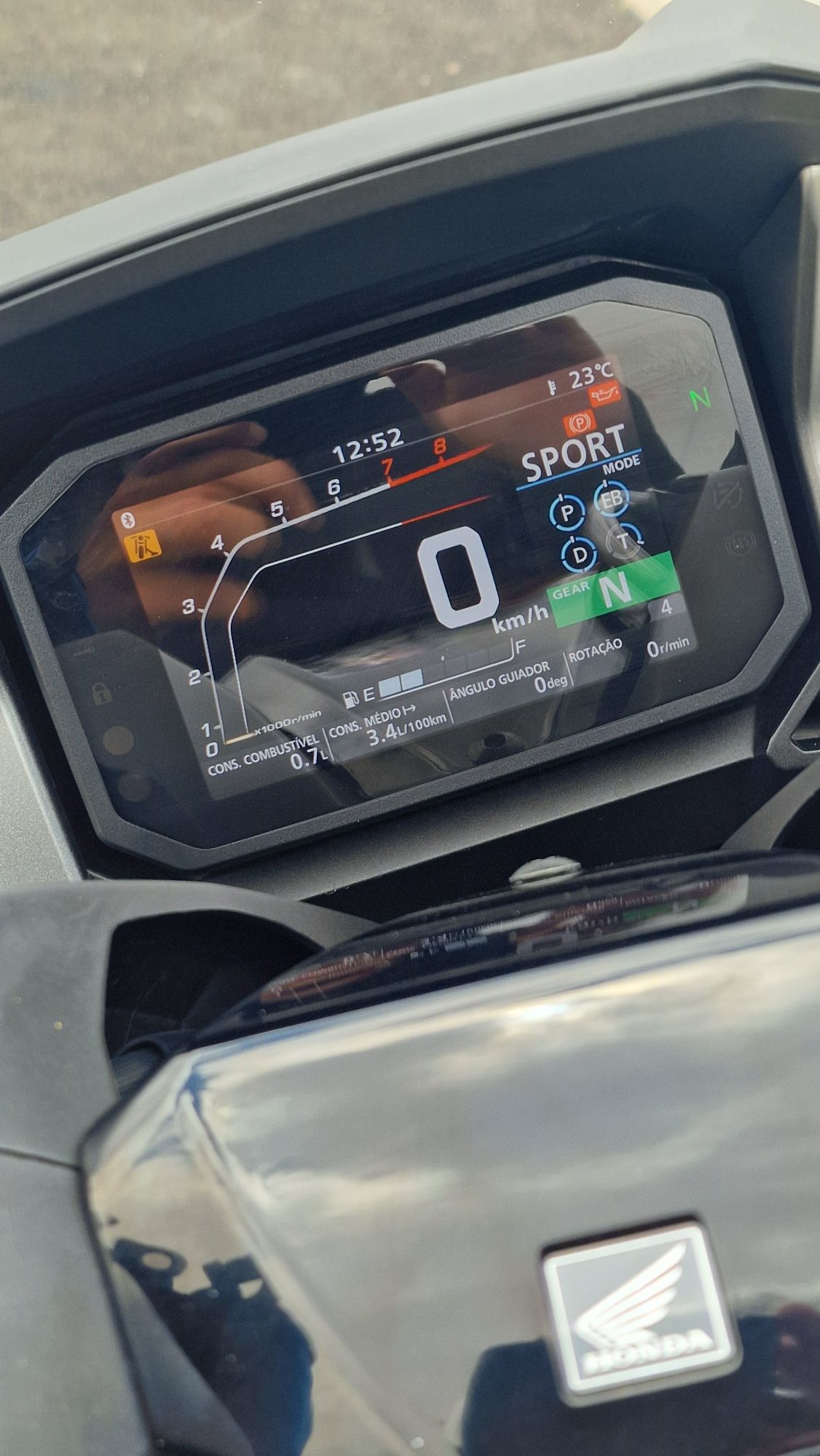 Honda Forza 750 como nova