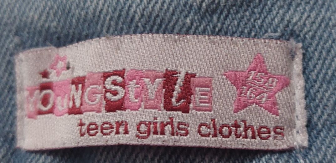 Spodnie jeansy rurki rozm.152-158 dziewczęce