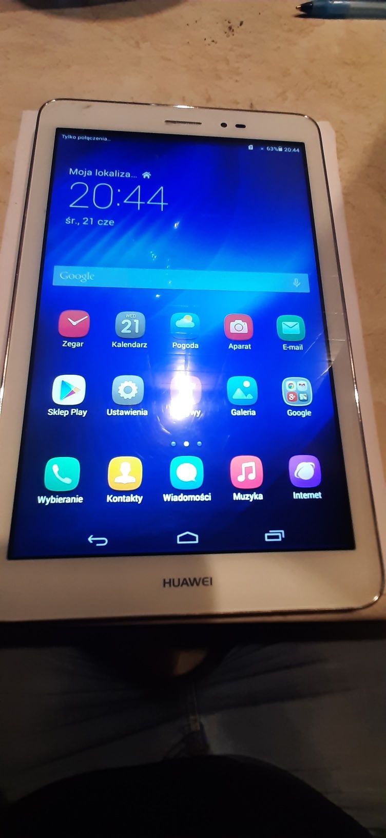 Tablet Huawei MediaPad T1 8" Pro 16GB LTE Srebrny T1821L