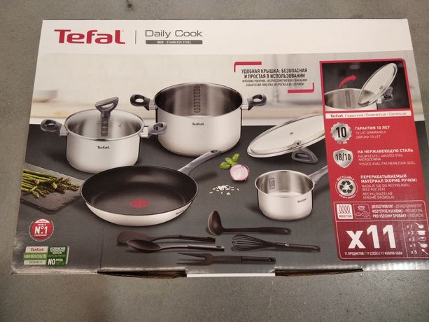 Zestaw Daily Cook 11cz Tefal Nowy