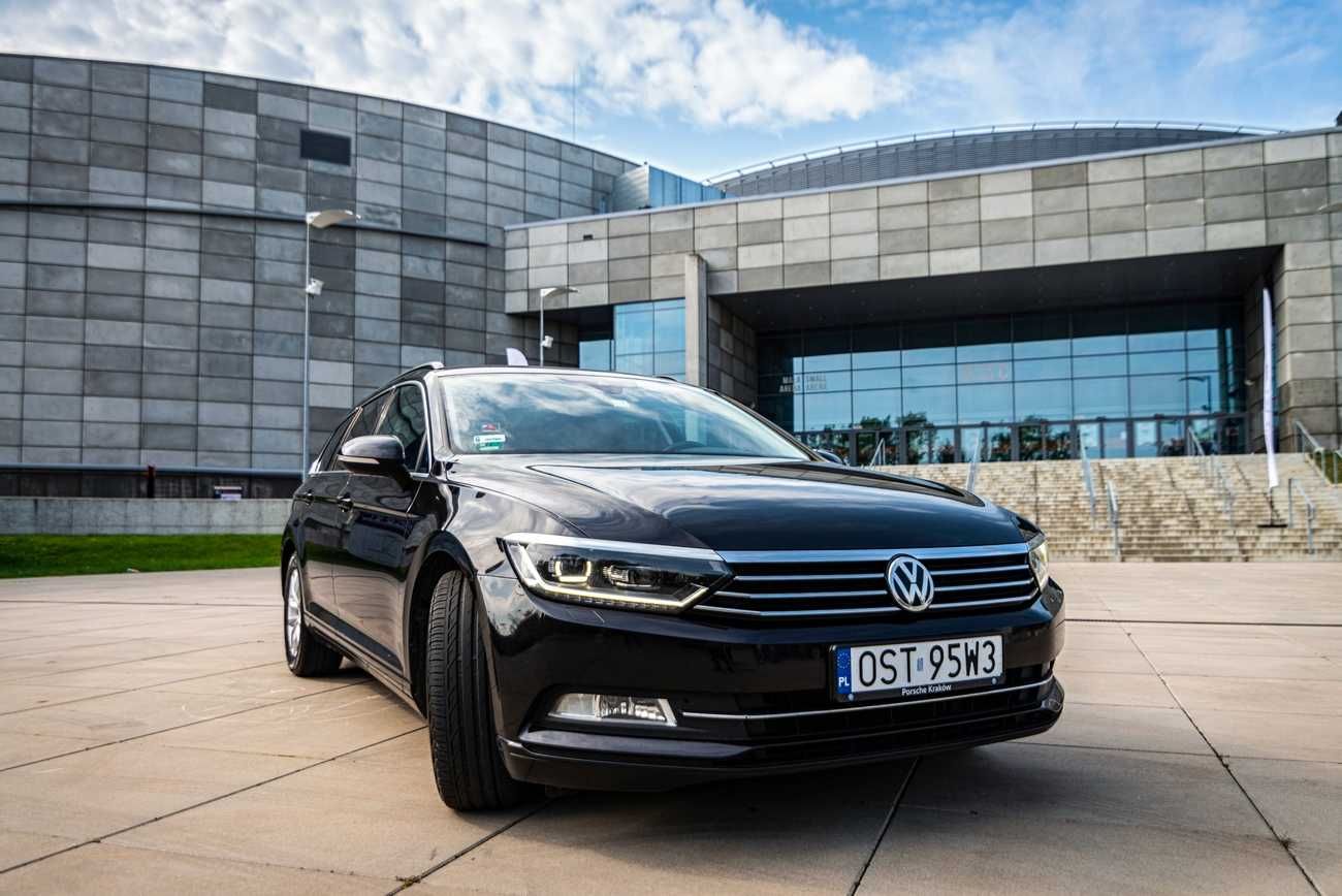 Wynajem pojazdów VW PASSAT B8 Bogate wyposażenie 2.0 TDI 150KM