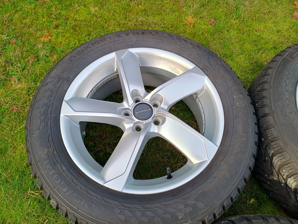 Koła Zimowe 5x100 Subaru XV 17" 215/60 R17 Opony Nokian Hakkapelliita