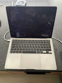 Macbook M1 - uszkodzony (16 gb ram, 256 SSD)