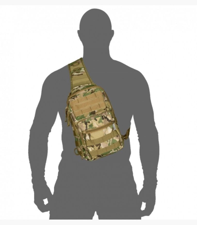 Військова сумка через плече CAMOTEC cob sling multicam нова