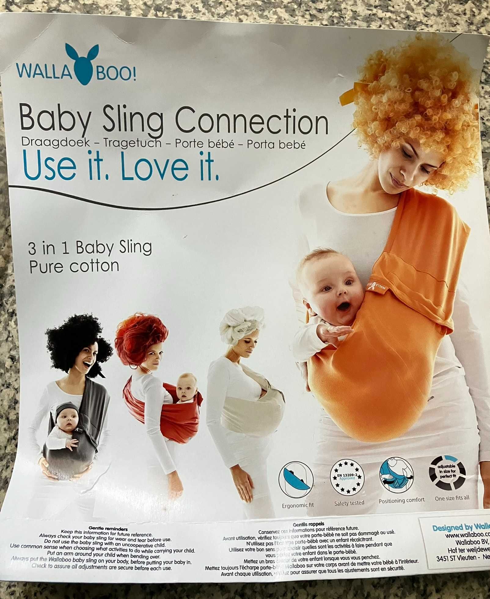 Wallaboo sling para bebé