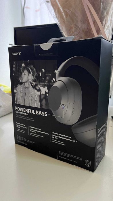 Sony ULT Wear Black/Grey/White — нові навушники