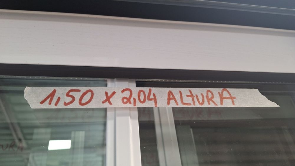 Sacadas aluminio vidro  duplo