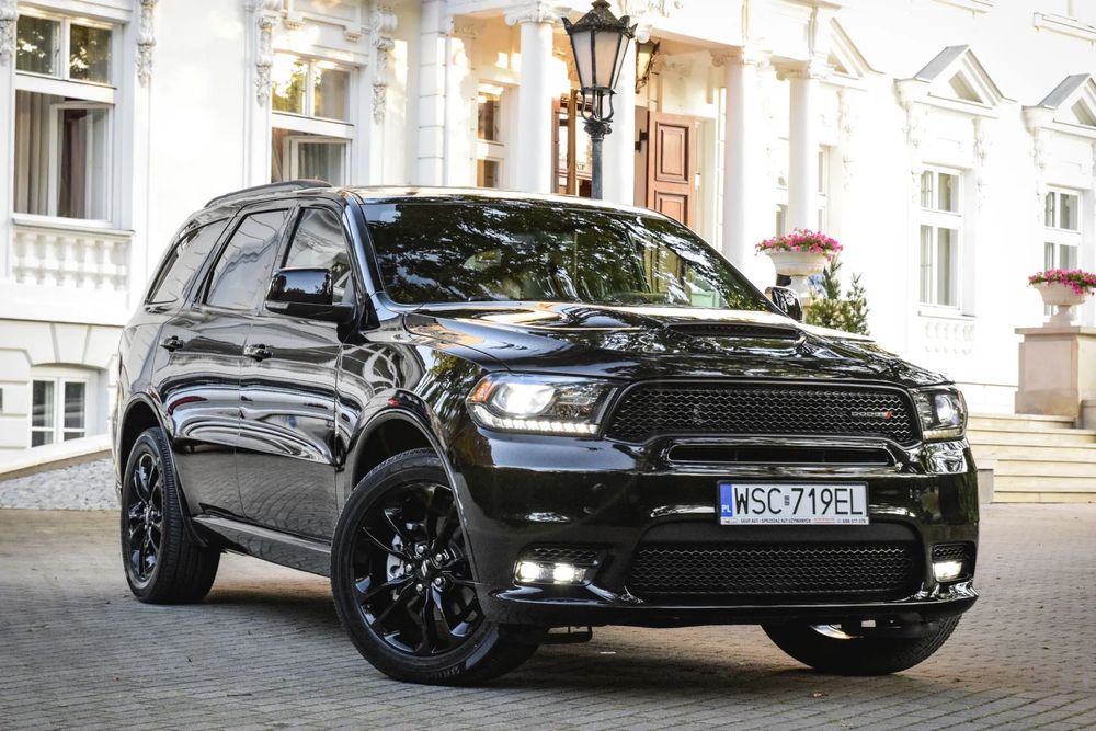 Dodge Durango 2018/2019r 3.6 V6 PB ! AWD ! GT-Plus Black-Top 6-osób ! 13 tyś km !  !