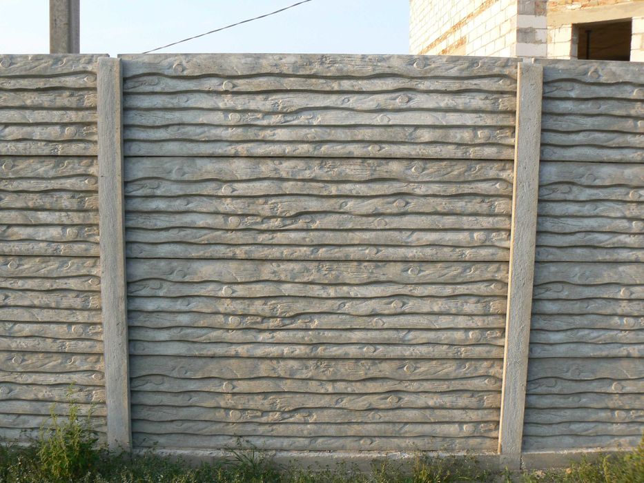 Забор, Секційний. Єврозабор, Бетонний секційний.