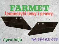 FARMET - Lemieszyki Boczne Lewy, Prawy Agtech/Granit
