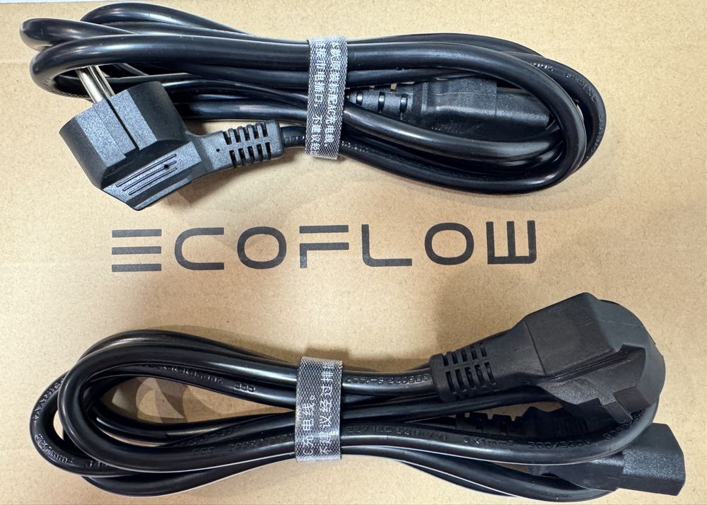 Оригінальний кабель зарядки EcoFlow з європейською вилкою