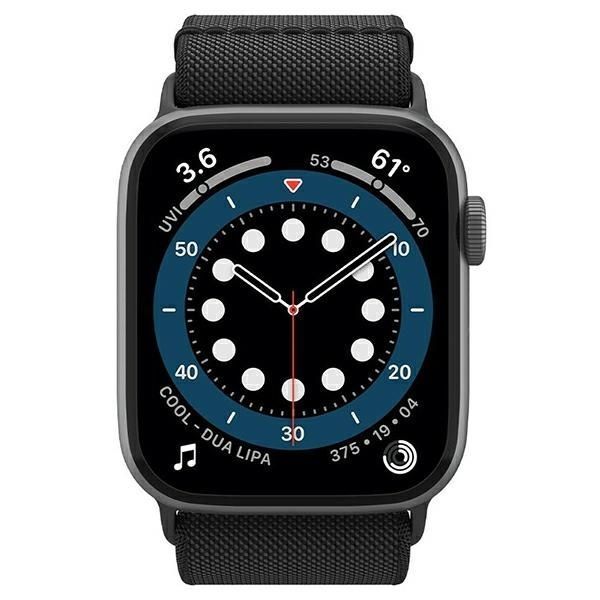 Pasek Spigen Fit Lite do Apple Watch 42/44/45mm, Czarny