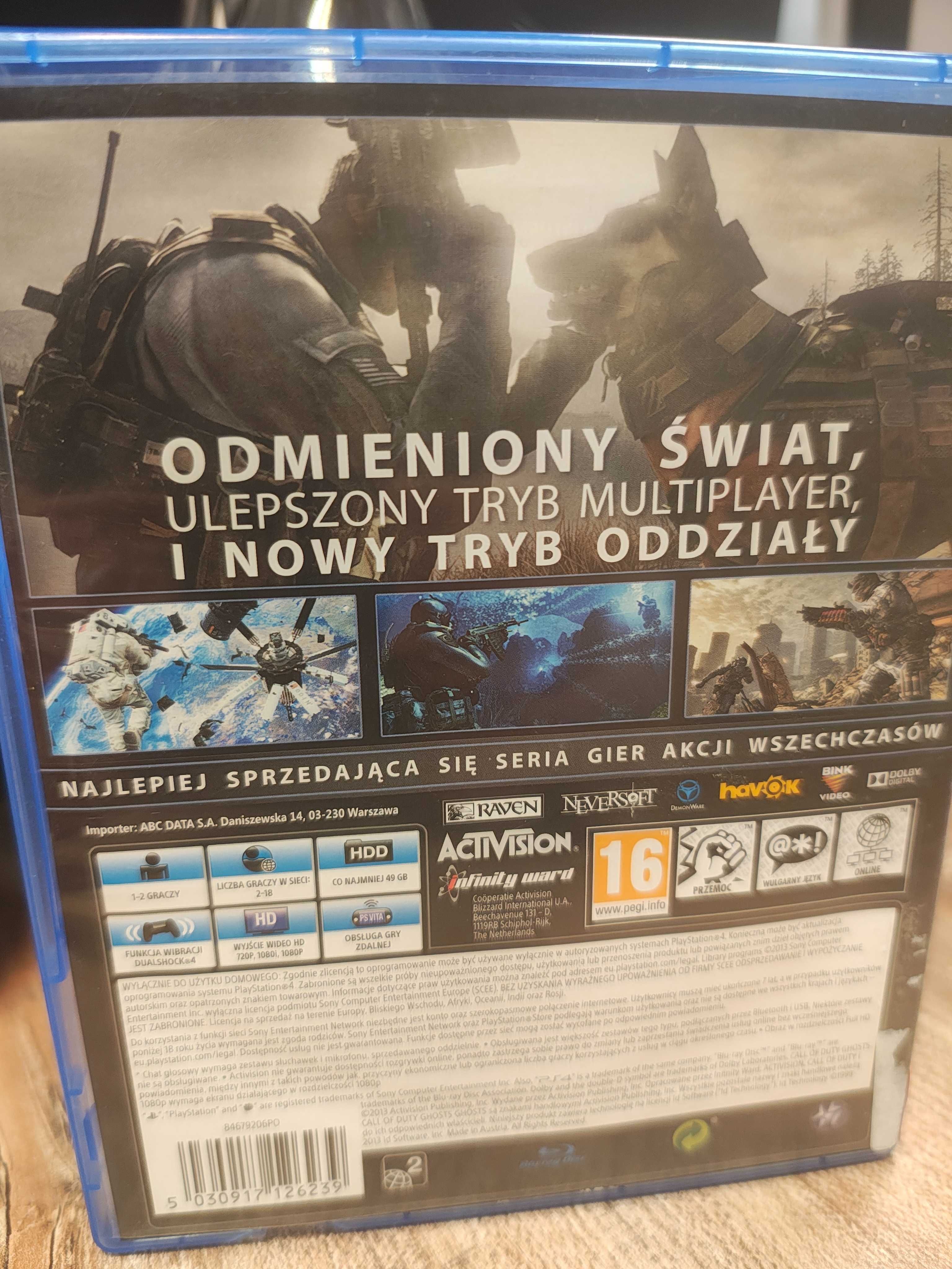 Call of Duty: Ghosts PS4/PS5 Po POLSKU Unikat Wymiana SklepRetroWWA