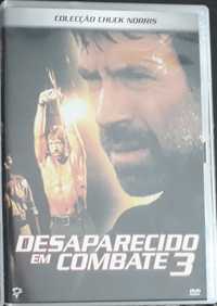 DVD Desaparecido em Combate 3 c/ Chuck Norris