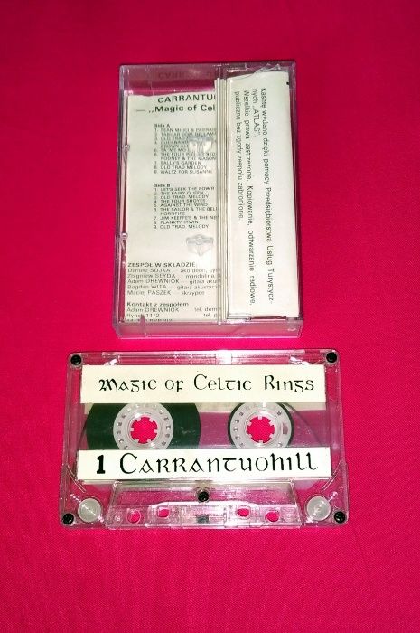 CARRANTUOHILL Magic of celtic rings kaseta ok 25 lat retro zabytek