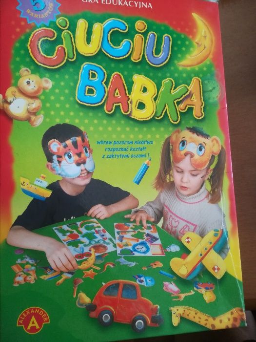 Gry i puzzle CICHCIA TOMEK i niektóre jak nowe.