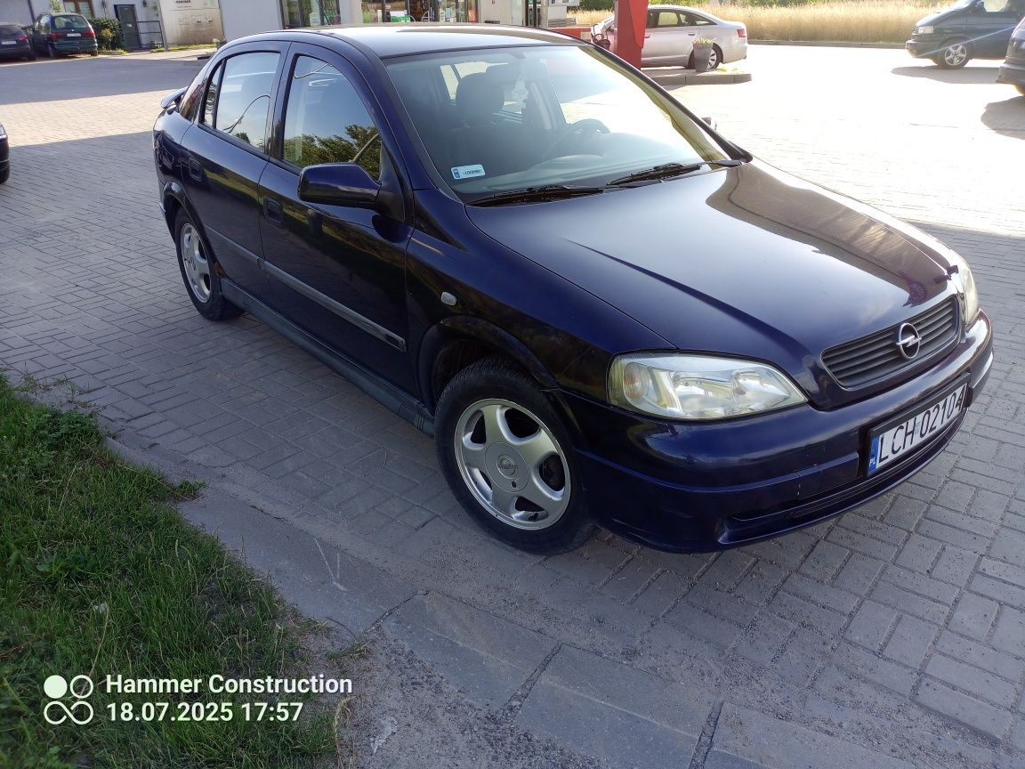 Opel Astra G 1999r 1,6 Ben 101 km
