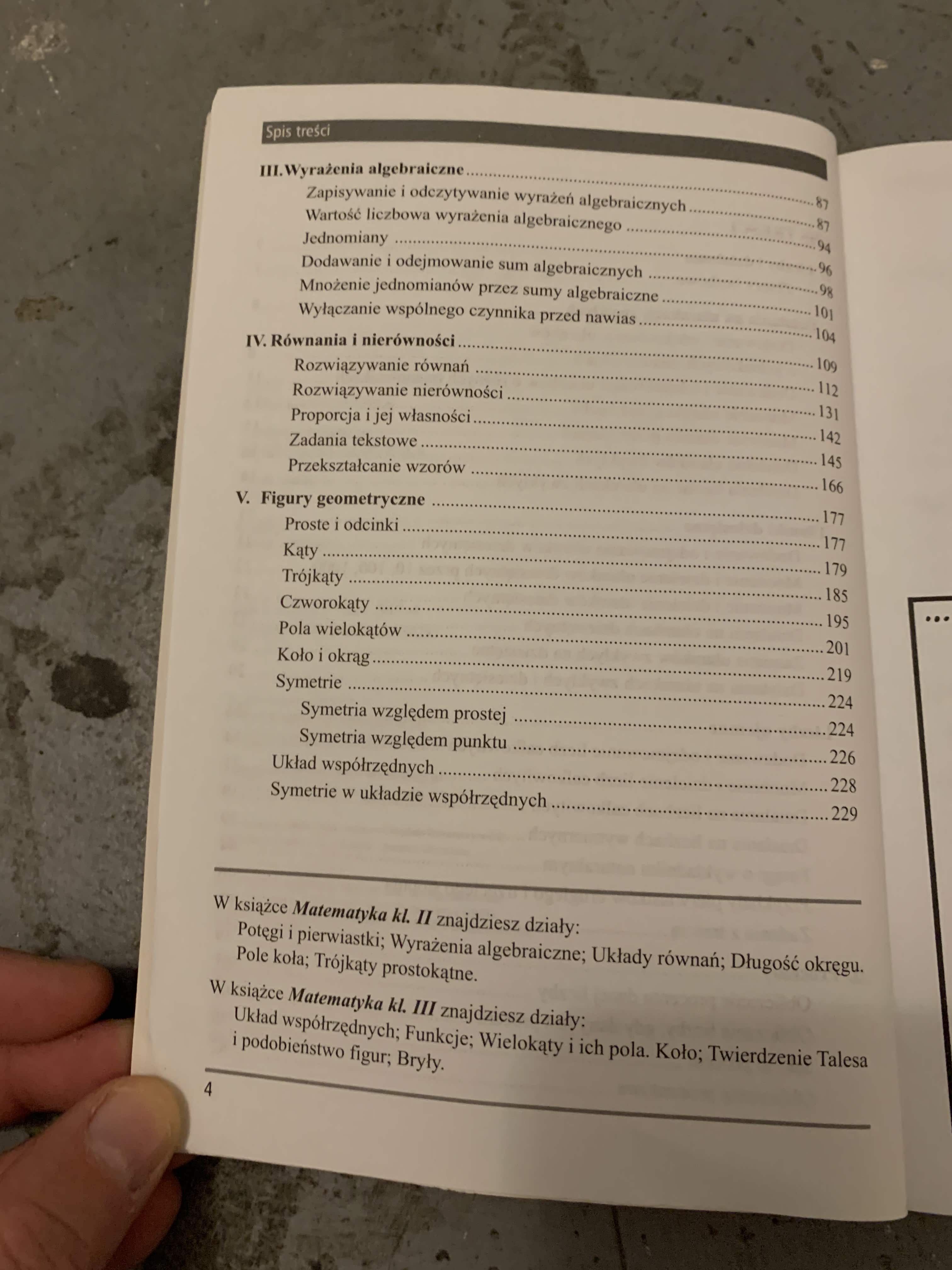 podręcznik Matematyka korepetycje