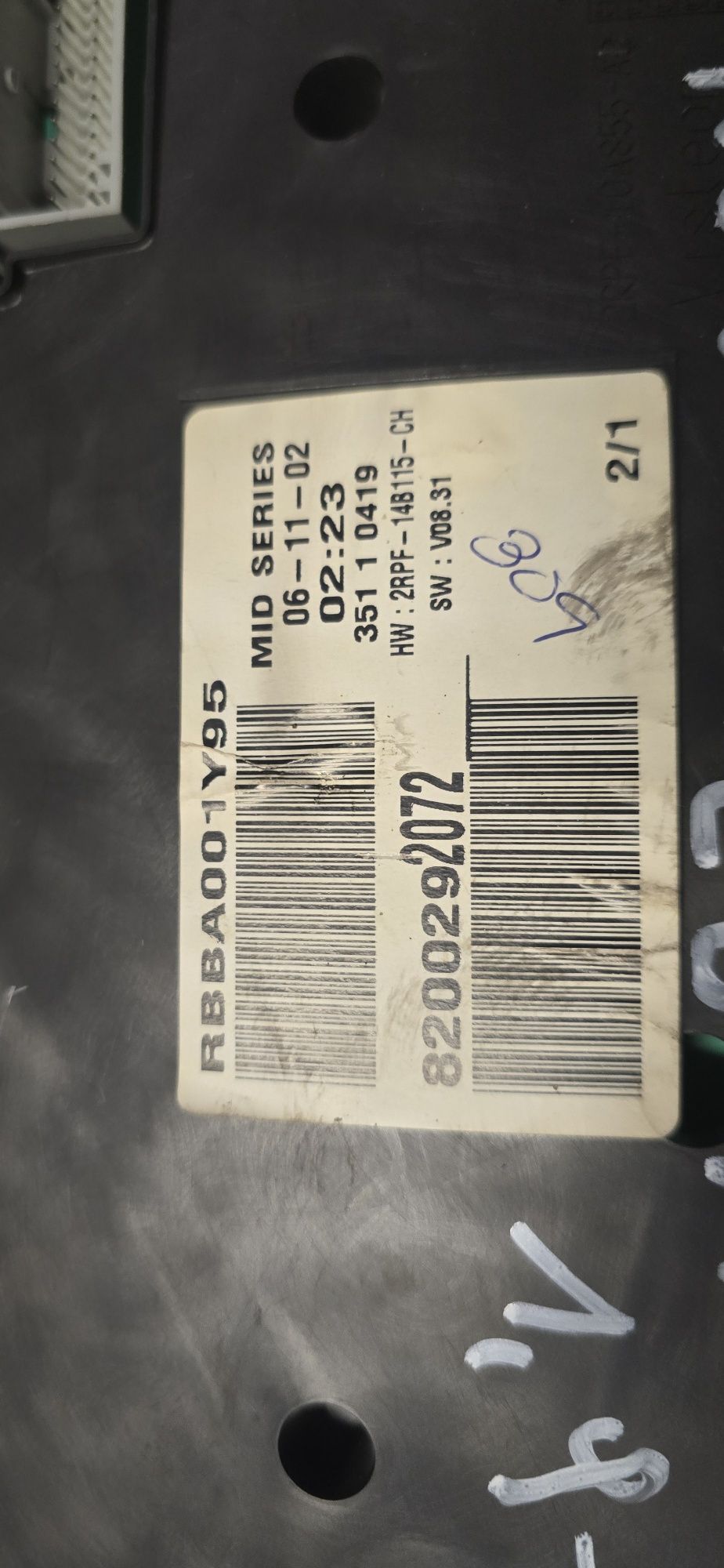 Licznik zegary Renault Megane II 1.9 2002r  82002  92072